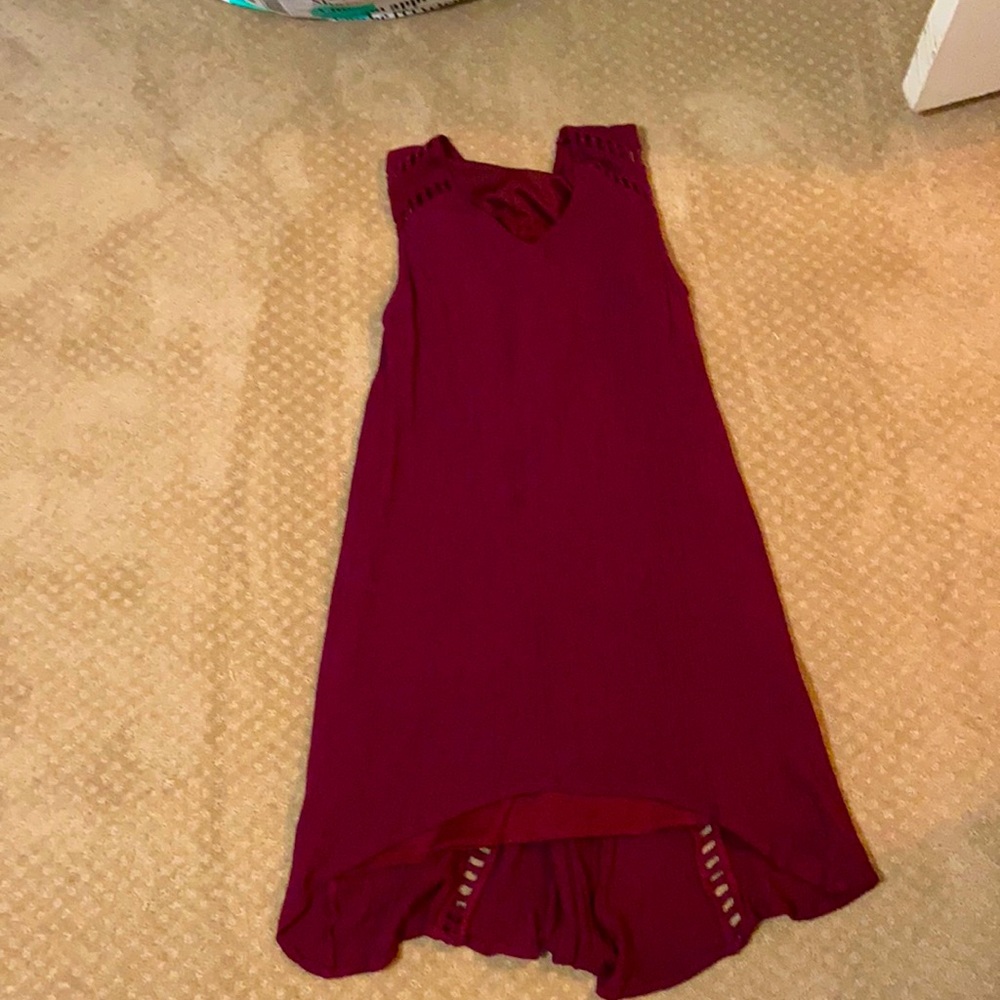 Miami maroon dress